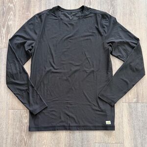Vuori Black Long Sleeve Men's Tee